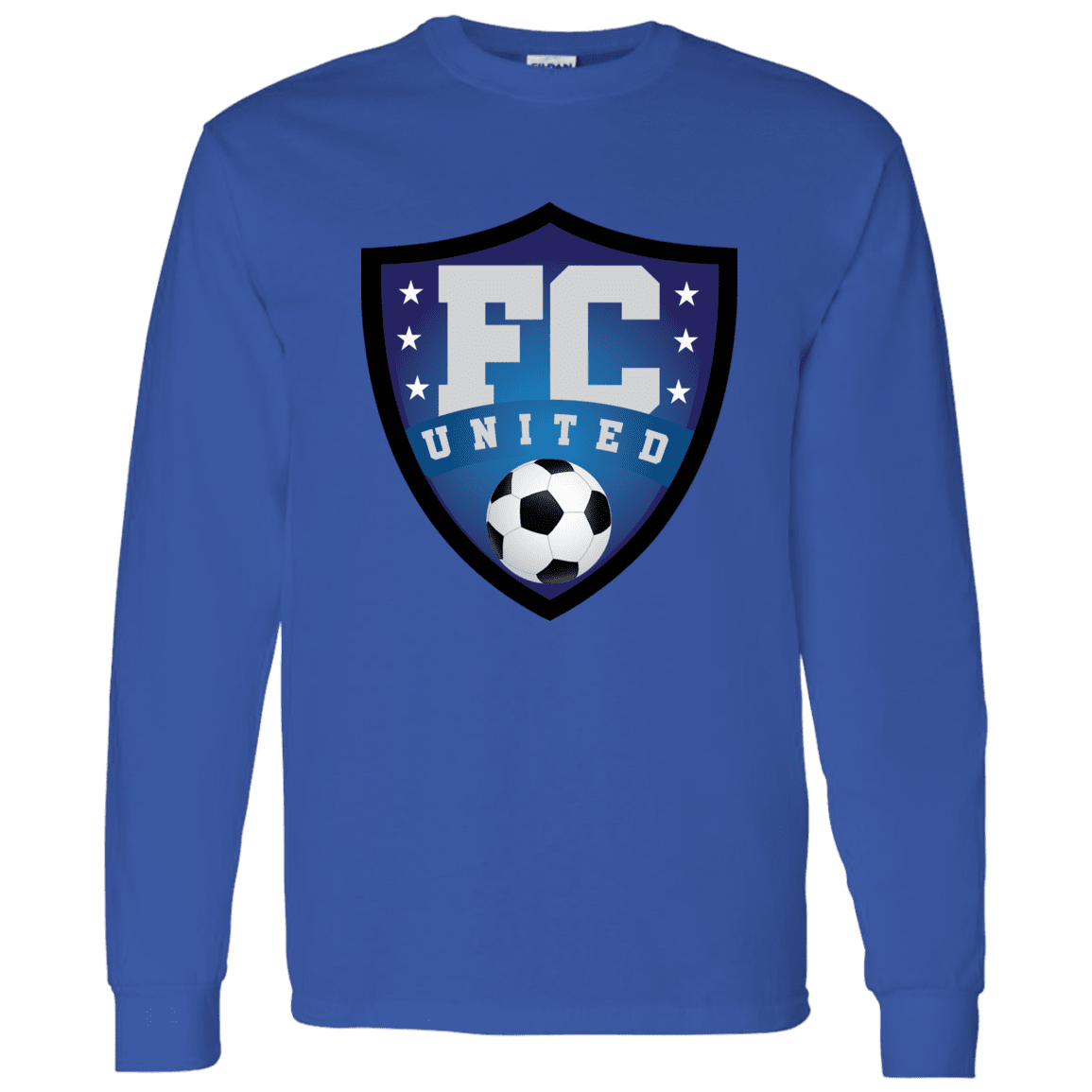 FC United LS T-Shirt 5.3 oz. - 931 Graphics